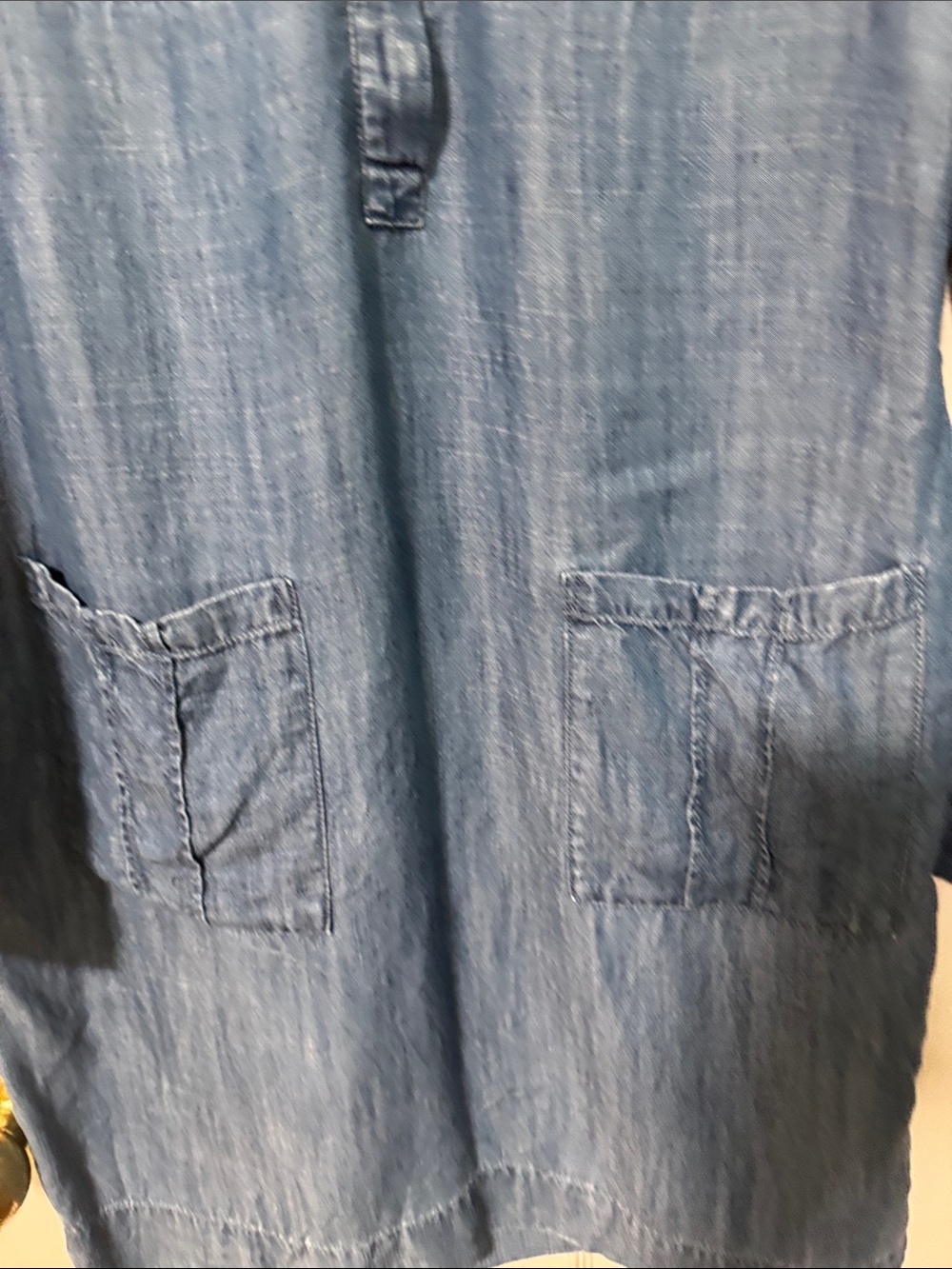 Banana Republic Light Blue Denim Dress - Picture 3 of 7